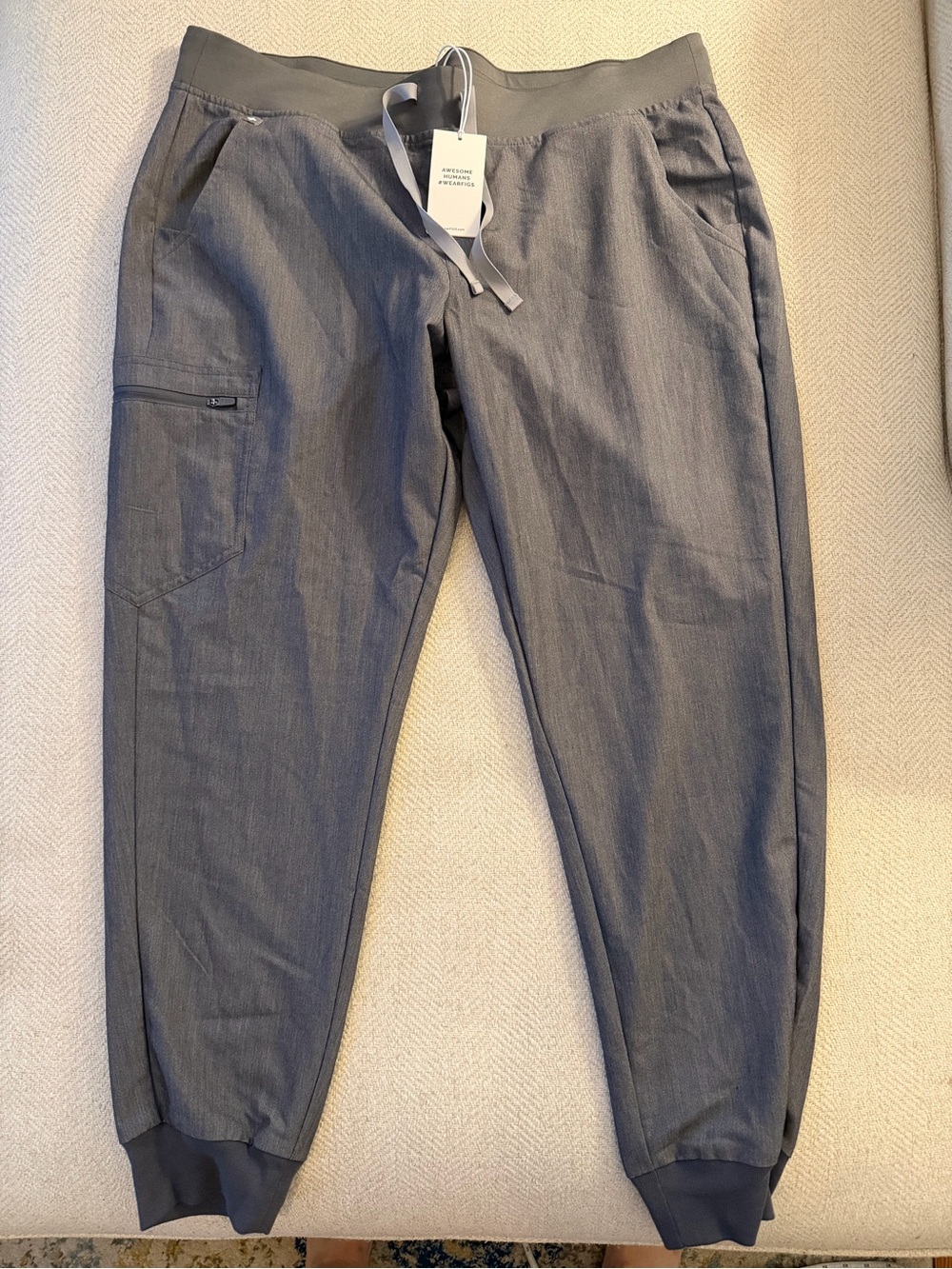 FIGS Zamora 2.0 Jogger Scrub Pants – Graphite | XL | NWT